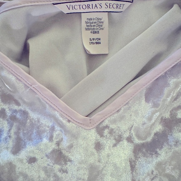 Victoria's Secret Women's Pink Velvet Tank Top ~ Small - Picture 2 of 4